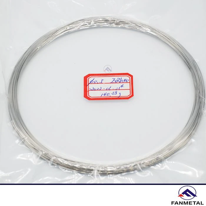 سیم آلیاژ IrRh40 ایریدیوم رودیوم